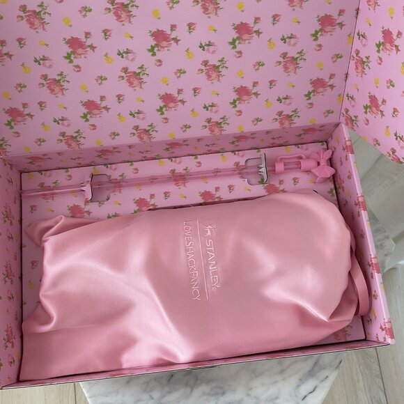 🎀 STANLEY x LoveShackFancy Quencher H2.0 Flowstate Tumbler 40oz Ibiza Sunset - Picture 10 of 12